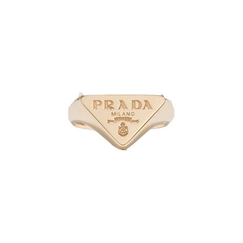 prada symbol ring